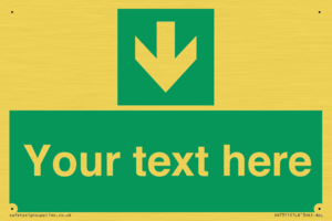 Custom Safe Condition Down arrow